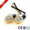 IP67 Gold shell LED Waterproof Motorcycle Turn Signal Light WD-A13