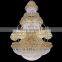 Luxury LED Control Big Size Guangzhou Chandelier Crystal Drop for Villa