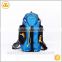 High quality multi-pocket blue black oxfod rope adjustable shoulder strap multifunctional backpack