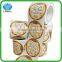 Custom printed adhesive vinyl label roll