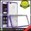 Samco Anti Scratch Premium Soft TPU Bumper + Clear PC Back Panel Hybrid Mobile Phone Case for Huawei P9 Lite