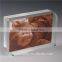 5x7 6x8 desktop rectangular double-sided acrylic magnetic photo frame/clear acrylic block photo frame