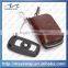 customized fashion leather car key pouch hanger