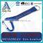 Popular fashion high quality metal ring round carabiner short lanyard