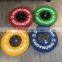 Durable Crossfit rubber bumper plate Gym weightlifting barbell plate