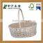 Antique willow basket made in china
