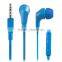 Wallytech Original WHF-119 Colorfully Earphone with Mic rophone & Volume remarphone plugote for Samsung Galaxy S4 3.5 e