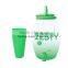 Eco-friendly 4.4L Plastic water kettle with 4 cups for party