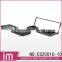 2014 Hot Sale Retangle Empty Plastic Eyeshadow Palette Case
