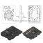 Custom design aluminum die cast mould
