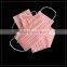 jacinth white grid spunlace nonwoven self adhesive half mask of face