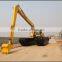 Long Arm , Long Boom , Amphibious Undercarriage PC220 Marsh Buggy Excavator , JYSL-350-3