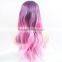 Large Stock Wholesale Price Colorful Synthetic hair wig