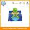 printed poncho hooded beach towel for kids