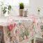 polyester/cotton table cover used for home, hotel, restaurant