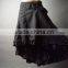 Victorian Steampunk Goth Burlesque Gypsy Peasant Ruffled Petticoat Skirt