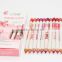 Menow P14002 Waterproof Lip Liner Pencil Women's Professional Long Lasting Lipliner 12pcs/set