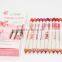 Menow P14002 Waterproof Lip Liner Pencil Women's Professional Long Lasting Lipliner 12pcs/set