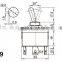 machinery rocker switch,spring return rocker switch,medium rocker switch