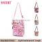2015 new long strap fabric cell phone pattern shoulder sling bag