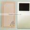 attractive design useful small magnetic memo pad Promotional advertising magnetic memo pad