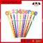 Hot selling custom accept number wood pencil