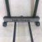 Double pole crook metal material stackable cloth rack