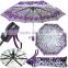 2015 good quality foldable printed umbrella,auto open and close umbrella,3 section Umbrella