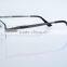 2016 New Arrived Woman Metal Optic Frames Half Rimless 8834