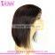 Side Part 8A Virgin Brazilian Hair Wig Silk Top Lace Front Wig Silky Striaght Short Bob 100 Human Hair Front Lace Wig