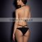 New Arrived pure color hot sexy black color Bind type of bikini