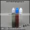 amber/clear e-liquid PET bottle PET vial for E liquid vapor oil container 30 ml