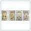 Long lasting sexy metallic temporary tattoo gold foil stickers