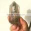 Natural green phantom crystal point/wand for decoration