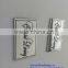 Chinese factory design rectangle metal tags for furniture