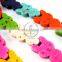 1 string 15inch 15x28mm vintage mix color dyed turquoise kawaii rabbits unique beads 3010018