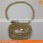 Handbags accessory 8.0mm iron metal chain strap gold and silver color