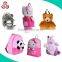 New design animal shaped toddler backpack Hello Kitty soft plush toddler backpack