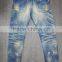 Custom High quality vintage wash distressed Japanese selvedge jeans denim selvedge denim jeans (LOTV026)
