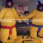 Hola sumo wrestling suits for sale/foam padded sumo suits