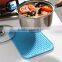 Kitchen Accessories Silicone Placemat Square Table Coaster Non-slip Dinner Cushion Square Pot Holder
