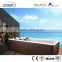 Dual Zone Whirlpool Massage Swim Spa with Lockable Thermo Swim Spa Cover JY8601