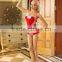 transparent sexy asian lingerie sexy mature woman lingerie red