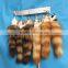 cheap faux fur plush karaoke 10 inch