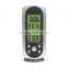Wall Clock Desk Clock Indoor Outdoor Green LED Wireless Weather Station&Sensor Temperature Humidity with Sauna Thermometer