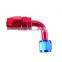 AN8 AN-8 8 AN 90 Degree Aluminum Swivel Fitting Hose End Oil Fuel Adaptor