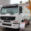 White HOWO Waste Collection Vehicle 266HP 4X2