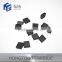High performance tungsten carbide stone cutting tips for drilling the hardest construction materials