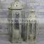 Best Price Garden Decorative Antique Black Metal Brass Candle Lantern