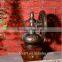 Coffee shop decoration resin vintage artificial coffee machine figurine